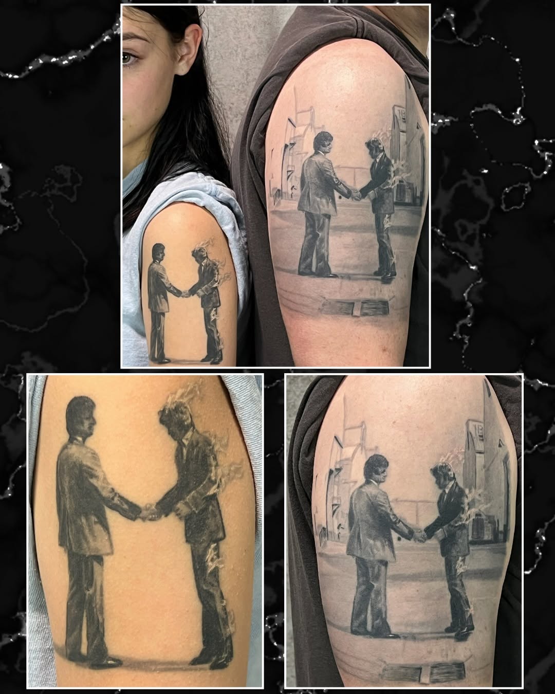 Healed father / daughter Pink Floyd, Wish You Were Here…