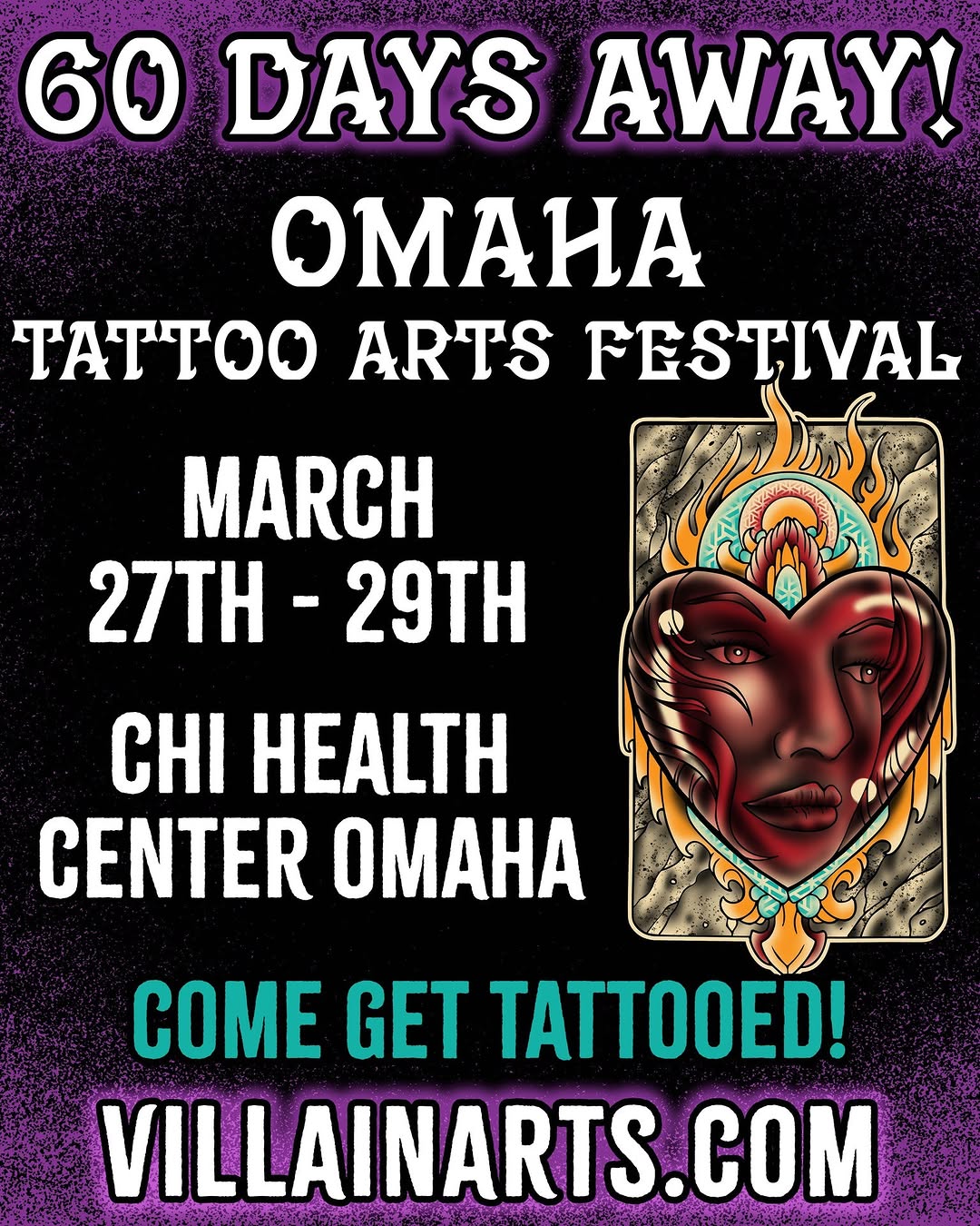 50 days until this year’s Villain Arts convention in Omaha