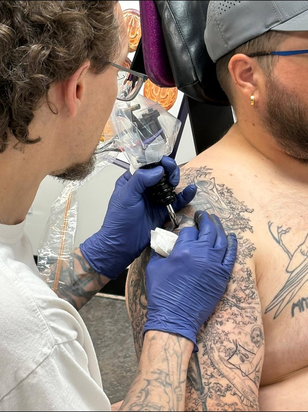 Work in progress cover up by Jesse Neese, super excited to…